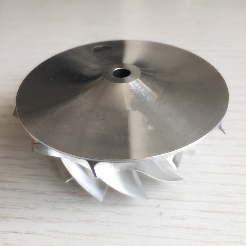 GT15-25 47.50/60.01 mm 11+0 Blade Performance Turbine Billet Compressor Wheel