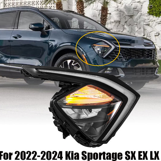 LED Headlight Headlamp Right Passenger Side For 2022-2024 for Kia Sportage SX EX LX