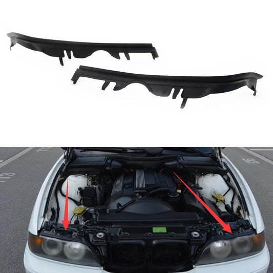 Dual headlight spacers suitable for BMW E39 525i 528i 530i 540i M5 L+R