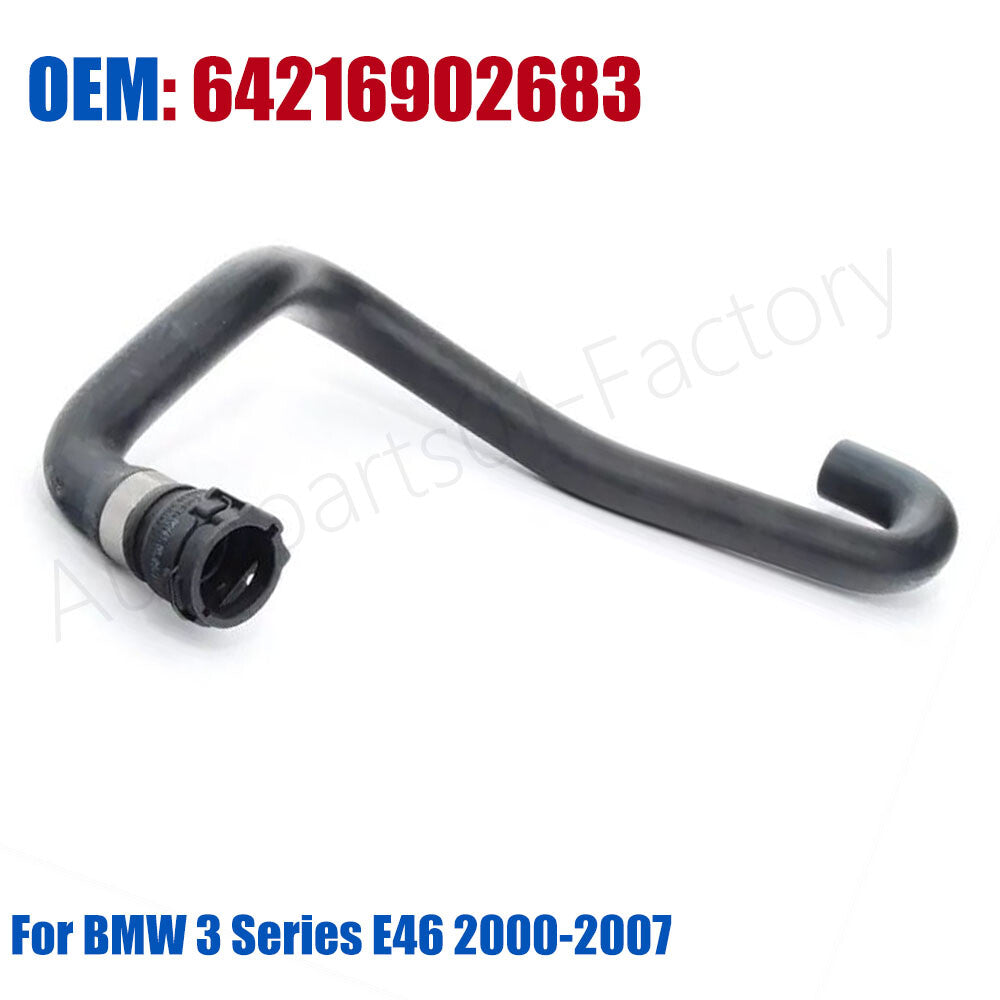64216902683 Radiator Water Coolant Hose Pipe Fit for BMW 3 Series E46 2000-2007 New