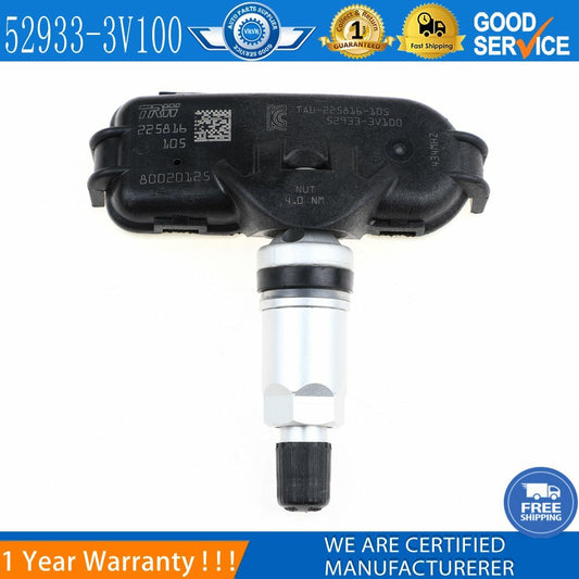 The new 433MHz tire pressure sensor TPMS 52933-3V100 is suitable for HYUNDAI Azera i40 VF ix35