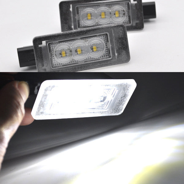 2x Bright White LED License Plate Light for Nissan Serena c27 2016-2018 Landy
