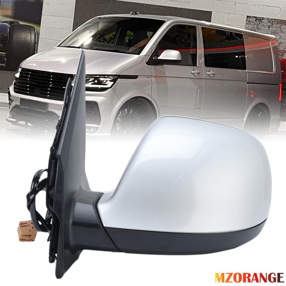 F¨¹r for VW T6 Transporter 2015-2024 Links Au?enspiegel Spiegel Beheizt Silber