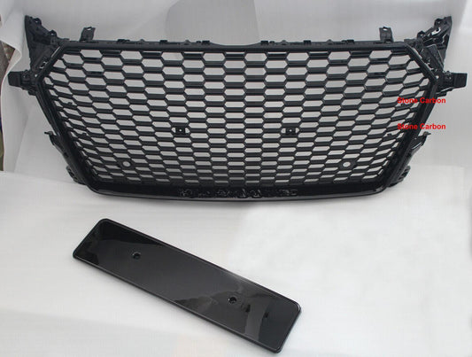 Suitable for Audi TT TTRS styling 2015 2016 2017 Honeycomb Grill black grille