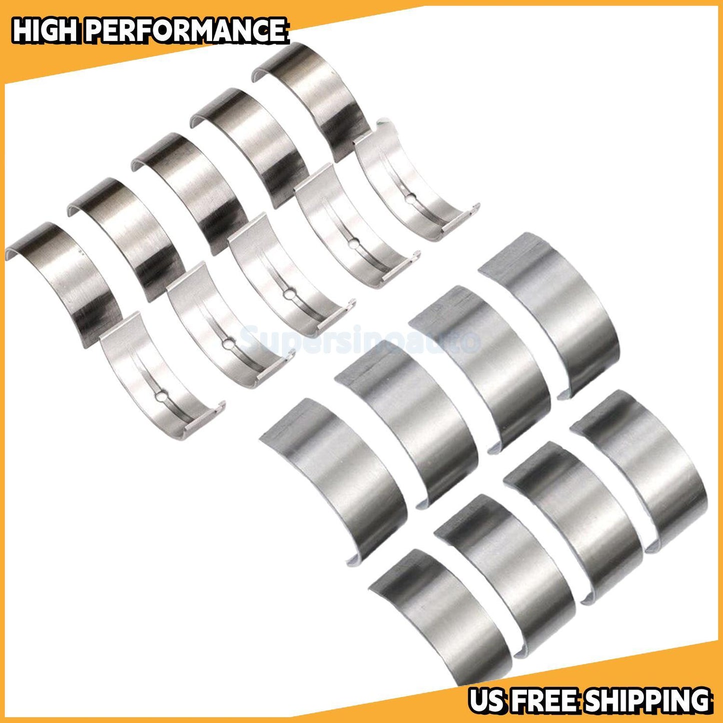 Crankshaft Main  Connecting Rod Bearings Set fits for BMW for Mini Cooper R55 R56 1.6L