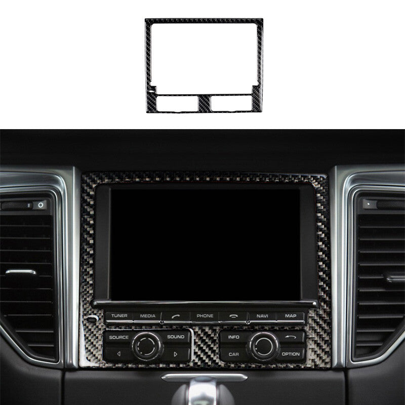 Carbon fiber built-in GPS navigation for Porsche Macan 2015-2018