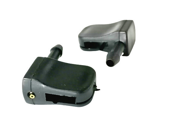 Front Windshield Washer Nozzles Jet Spray Van Trunk For Wiper Arm 12mm Universal