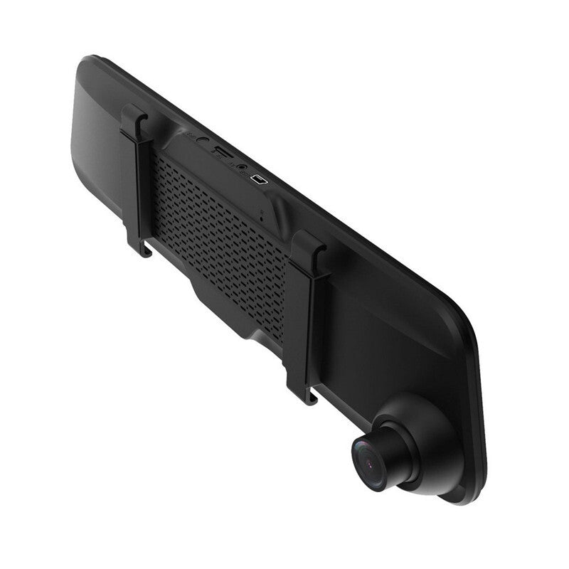 Car Rear View Mirror 12In Touch Video Recorder Dual Lens Screen Display Camera