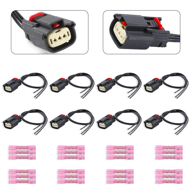 8pcs Ignition Coil Connector Plug for Ford 2013-19 V6 V8 Flex F150 9U2Z14S411EA