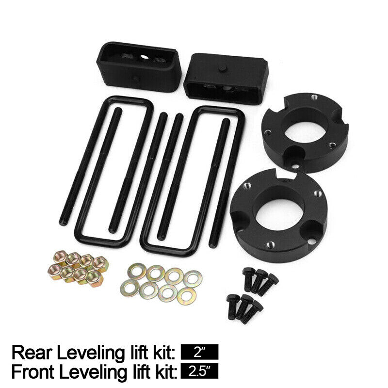 2.5-inch front and 2-inch rear leveling and lifting kit for 95-04 for Toyota Tacoma 2WD/4WD pillar spacers