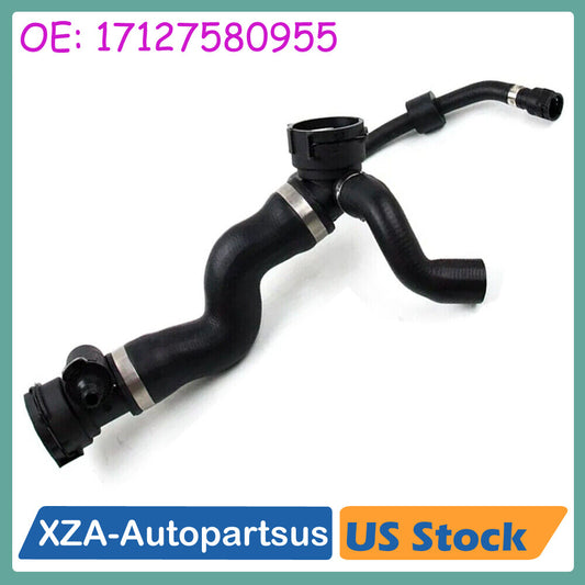 Upper Water Pipe Rubber Coolant Hose 17127580955 for BMW 7 Series F01 F02