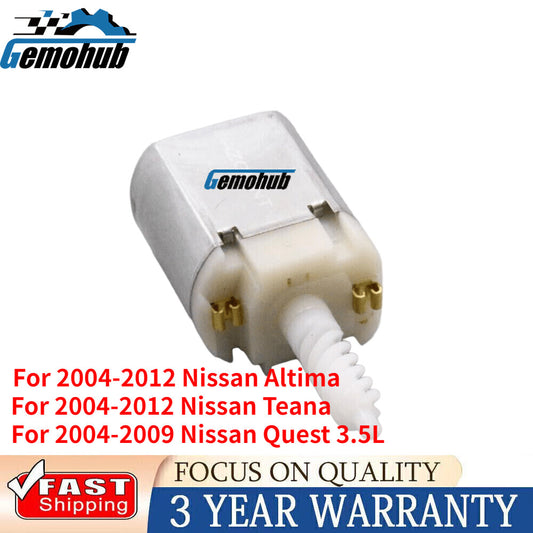 Fuel Filler Cap Actuator Motor For 2004-12 for Nissan Altima/Teana, 04-09 Quest 3.5L