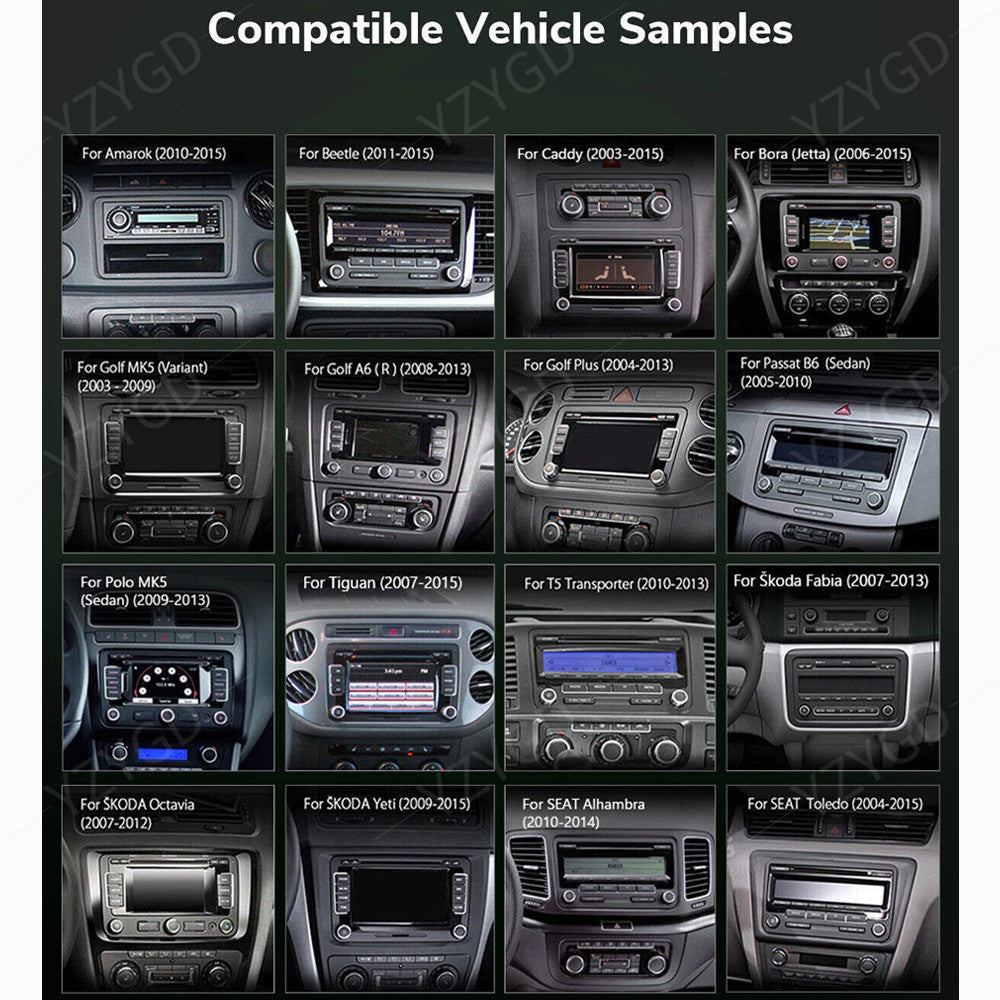 for Volkswagen EOS 2006-2015 Android Auto Car Stereo Radio Carplay GPS Screen BT