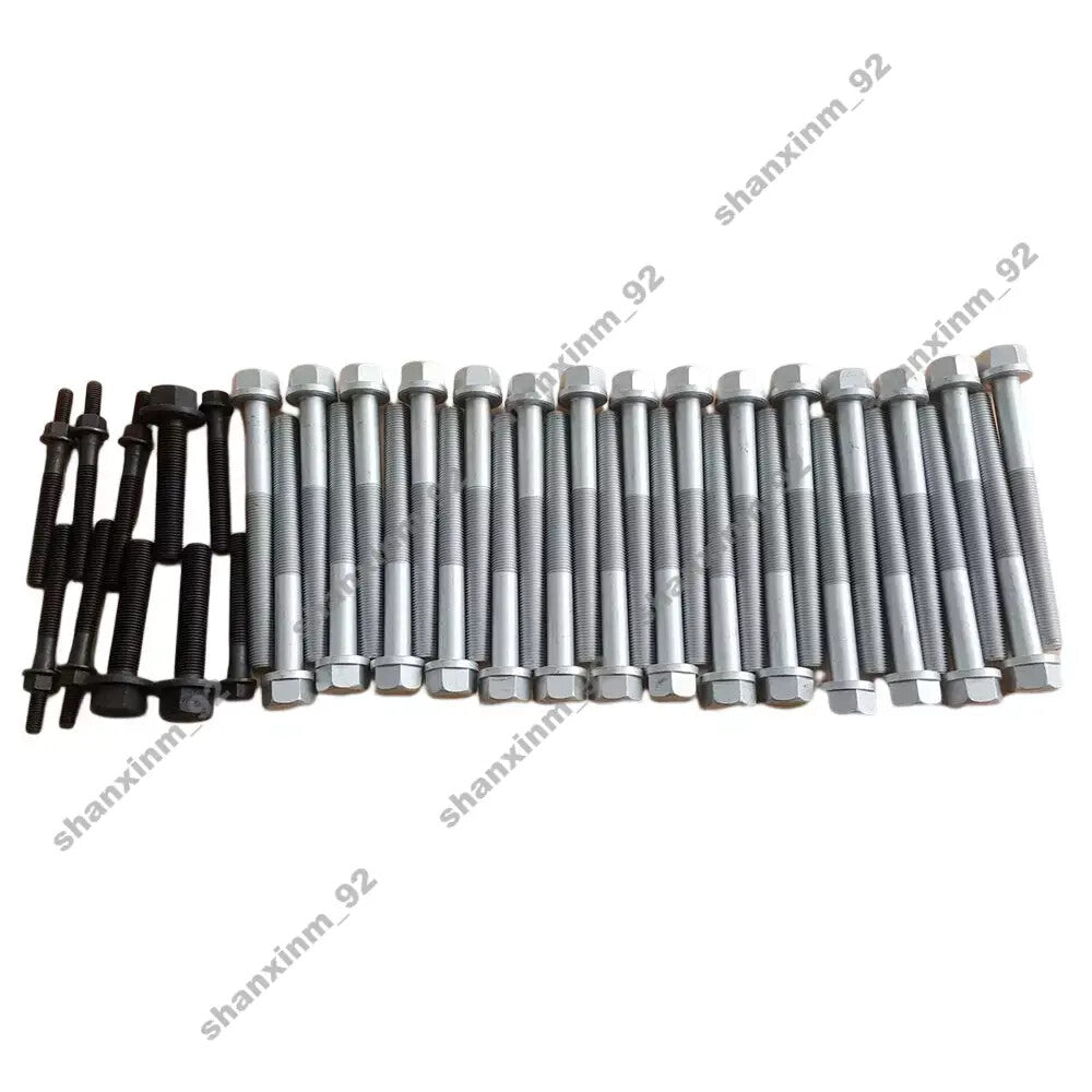 For M11 ISM 3045850 Fully Cylinder Head Bolts Set 3328637