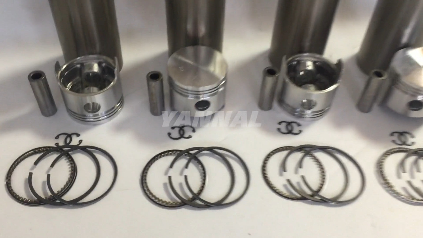 Cylinder liner kit for Toyota diesel engines (4P)