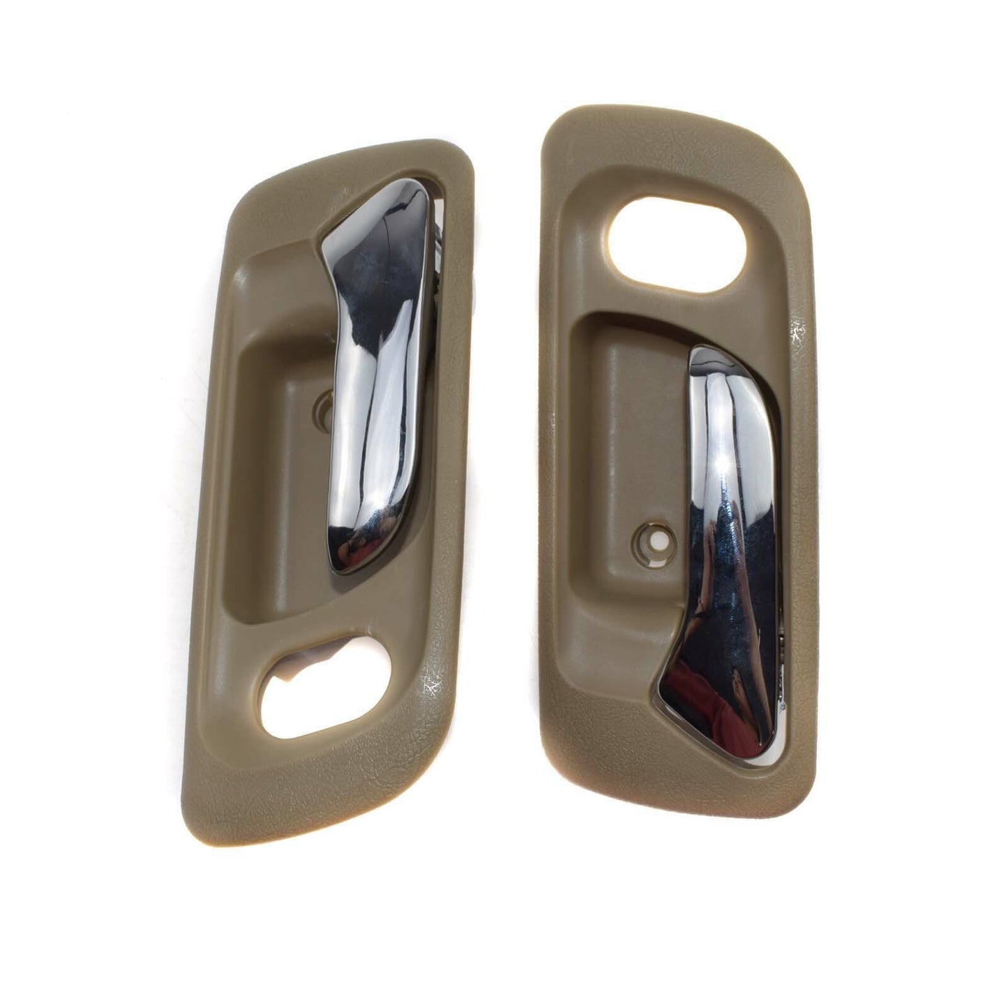 2Pcs Front Left Right Inside Beige Door Handles for Honda Odyssey Accord