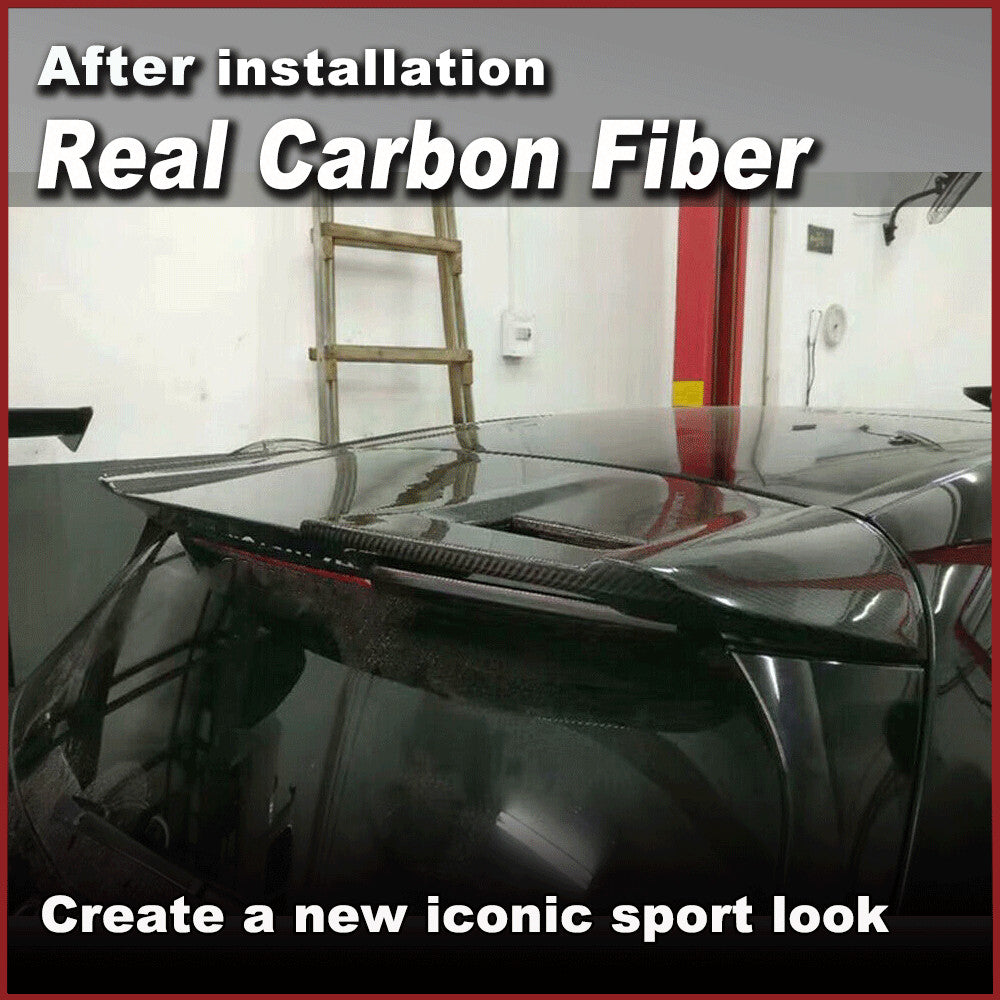 Fit for Mercedes-Benz W176 A45 13-18 REAL Carbon Rear Roof spoiler Top Wing