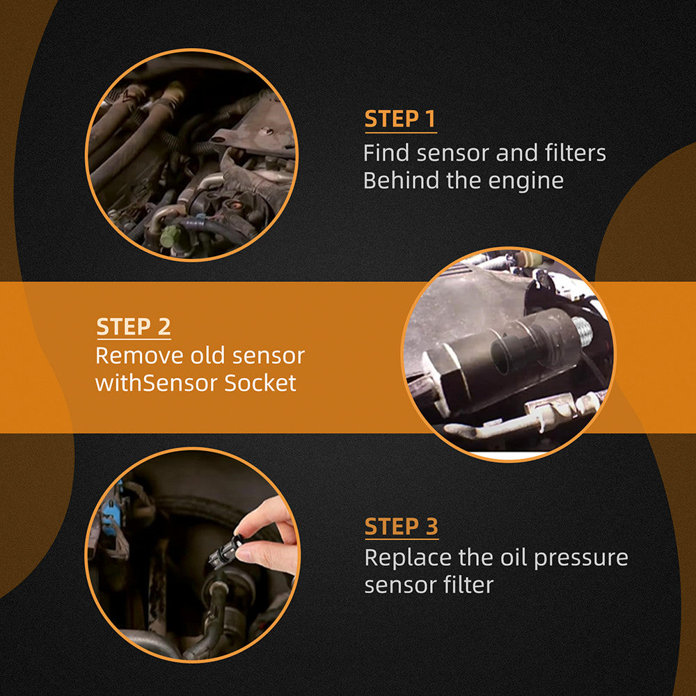 Engine Oil Pressure Sensor with Filter For yukon XL 1500 6.2L 5.3L 12673134