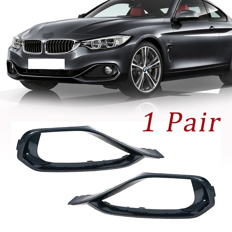 2-piece front bumper fog light frame for BMW 4 Series F32 F33 F36 (2013-2016)
