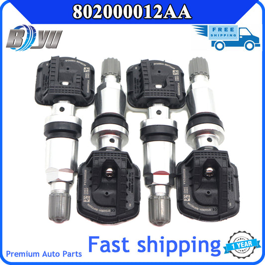 (4) TPMS Tire Pressure Sensor 802000012AA, suitable for Chery Tigo 2 3 4 7 8 8 PLUS E3 5X