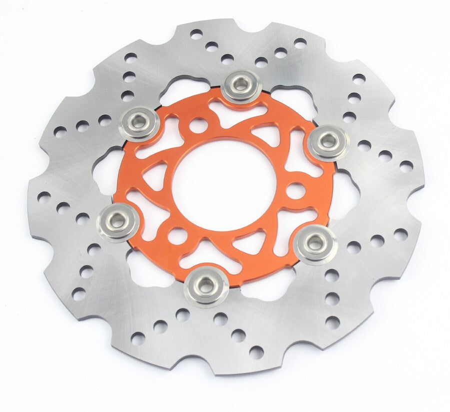 New Orange 220MM Adelin Float Disc Brake Rotor for Honda Ruckus Bike 58MM 70MM