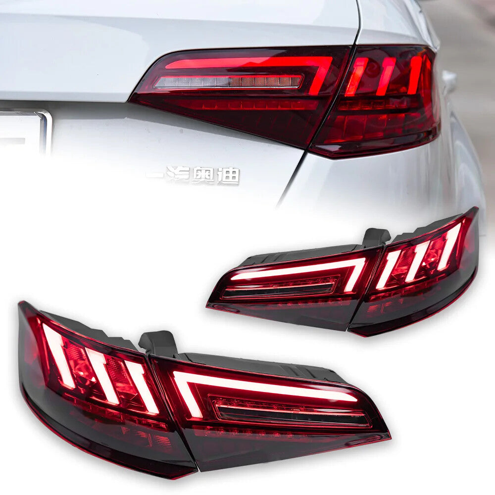 for Audi A3 2013-2019 S3 Sportback Rear LED TailLight DRL Dynamic Signal Reverse