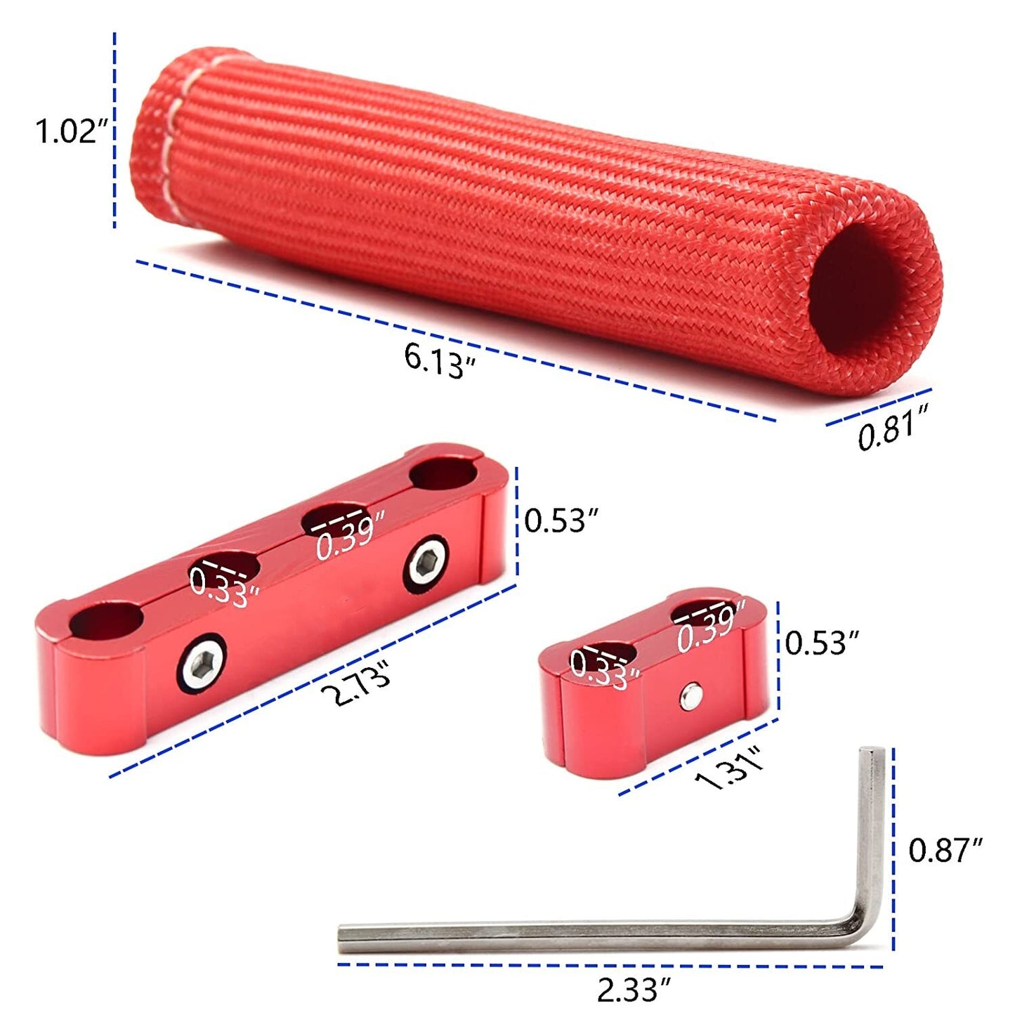 8-Piece Spark Plug Protector Boots, Automotive Engine Spark Plug Wire Separator, Loom Divider
