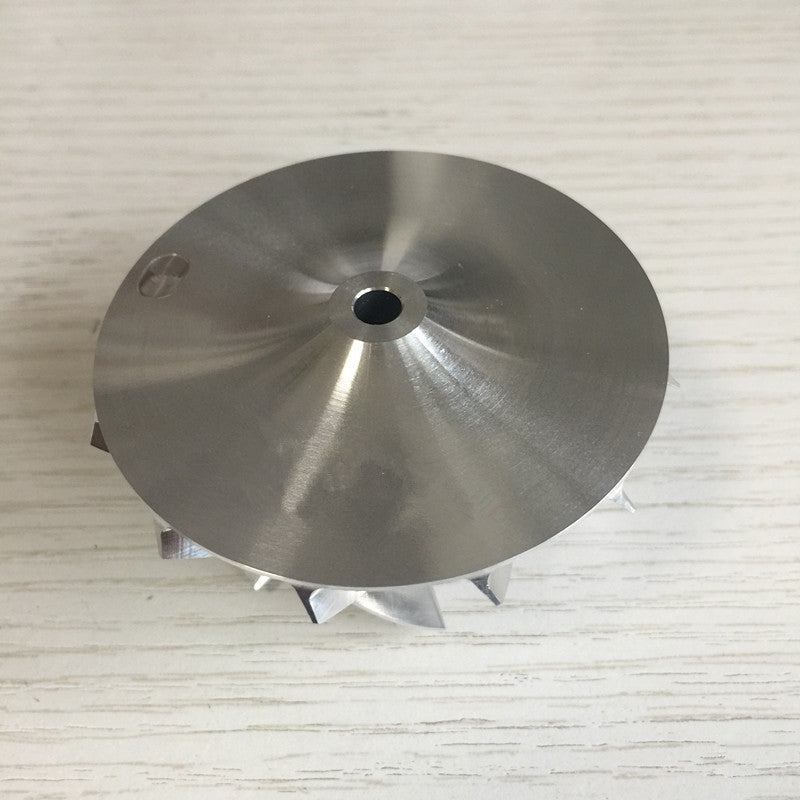 GT15-25 47.00/61.98 mm 6+6 Blade High-Performance Turbine Billet Compressor Wheel