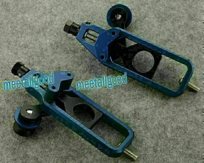 Chain Adjuster Tensioners Fit for YAMAHA YZF R1 2009 - 2012 Blue Motorcycle