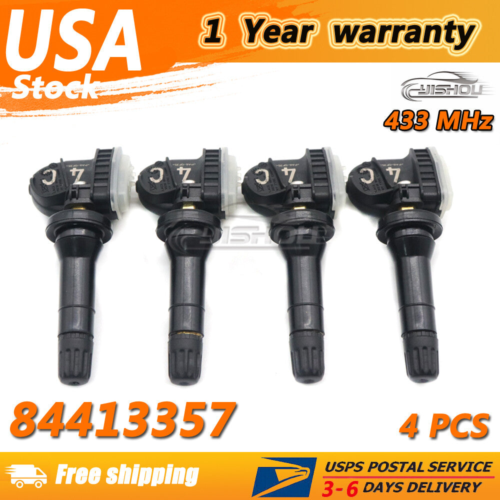 4PCS New Tire Pressure Sensor TPMS 84413357 For 2018-22 for GMC for Cadillac for Chevy for Buick