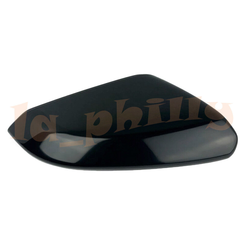 Fit for Honda for Civic 2016-20 Black Front Right Side Mirror Cover Trim Cap Plastic