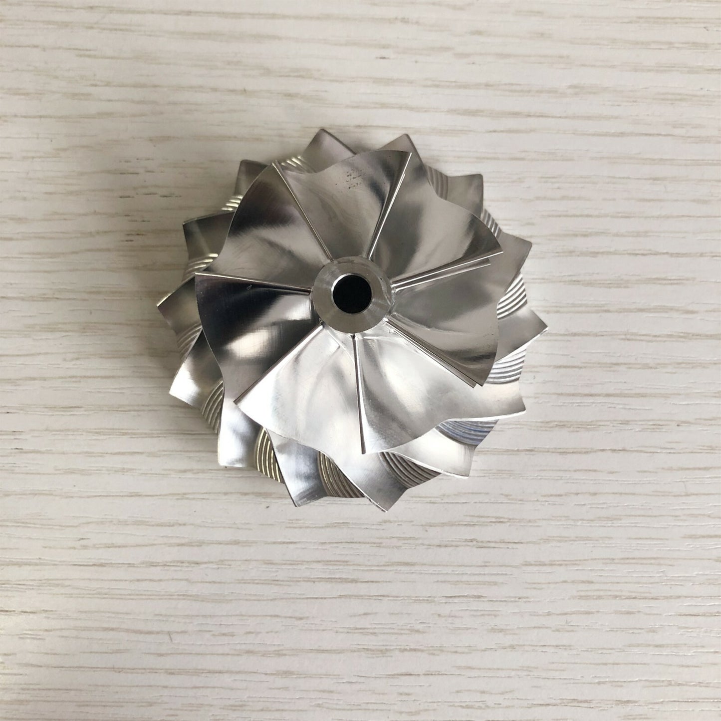 GT28 49.70/67.40 mm 7+7 Blade High-Performance Turbine Billet Compressor Wheel