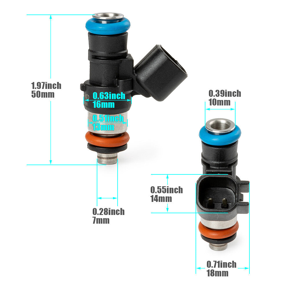 6-piece fuel injector for Polaris ACE Sportsman SP 570 RZR 570 900 XP 2521068