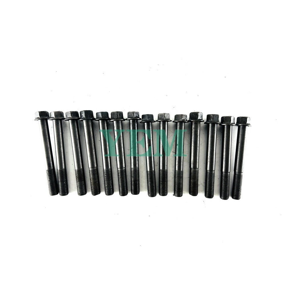 1 Set Engine Head Bolt 14pcs For Yanmar 3TNV82 Engine 3TNV82 Cylinder Head Bolt