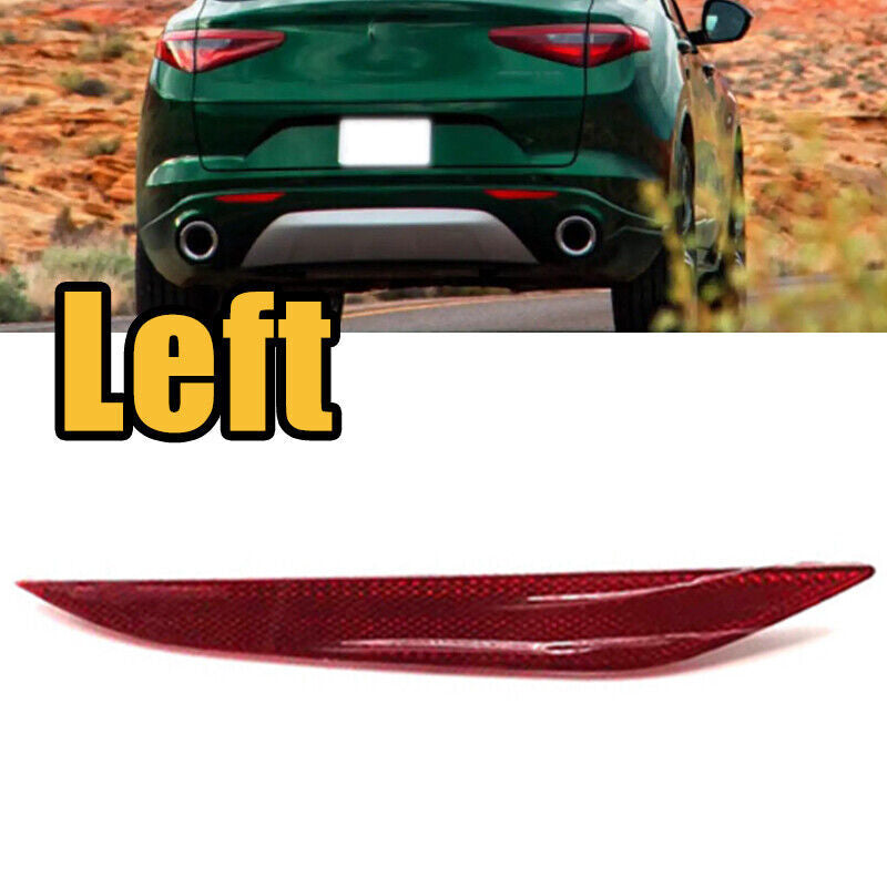 for Alfa Romeo for Stelvio 2017 2018-2022 Left Rear Bumper Reflector Rear Brake Lamp