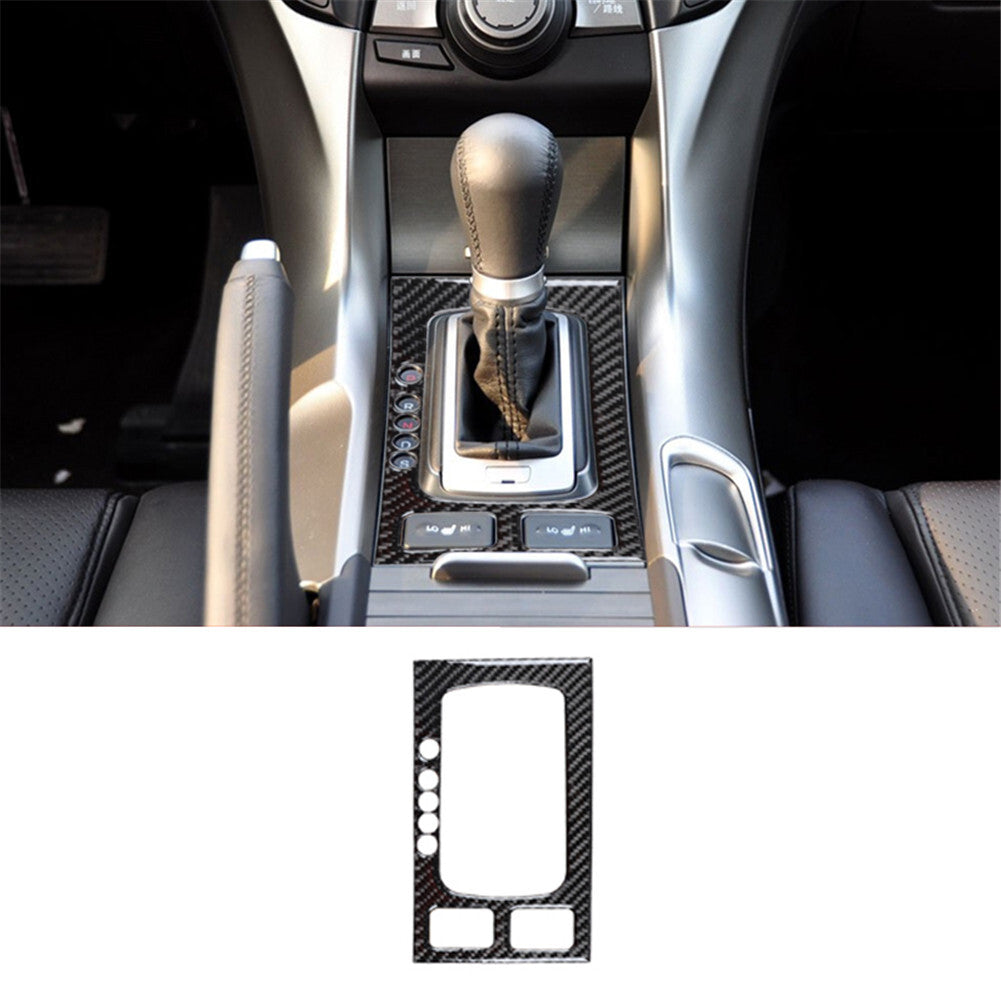 Carbon Fiber Interior Shifter Surround Panel Trim Cover for ACURA TL 2009-2014