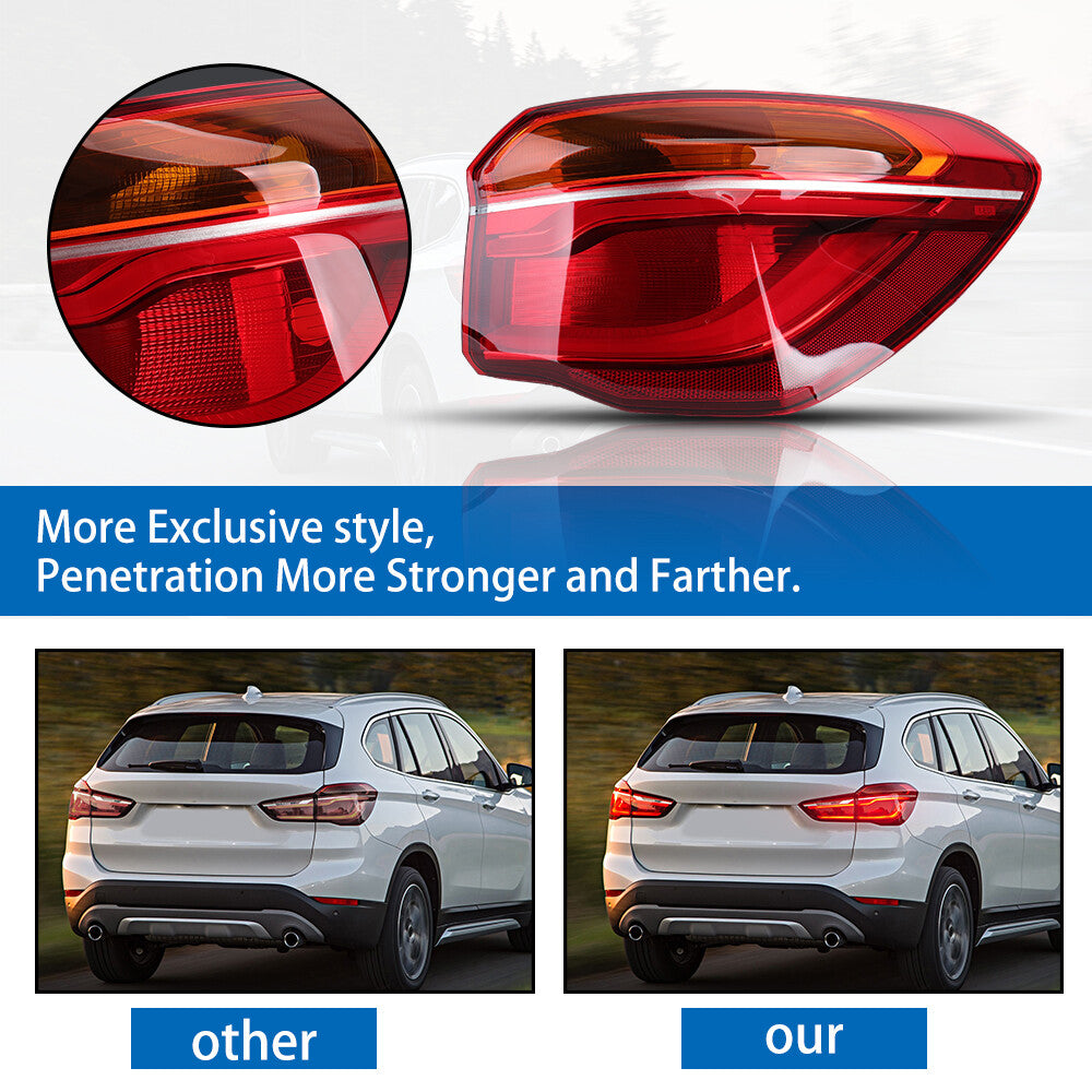 for BMW X1 F48 2015-2019 Rear Tail Light Tail Lamp Right 63217488546