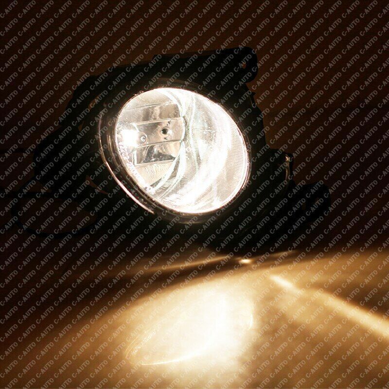 A pair of front bumper fog lights and driving lights (LHRH) for 2010, 2011, 2012 - 2013 for Kia Soul.