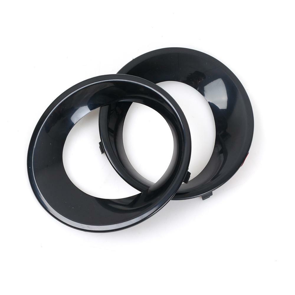 1 Pair Black Fog Light Cover Primed Grill Trims for BMW X3 E83 LCI 2007-2010