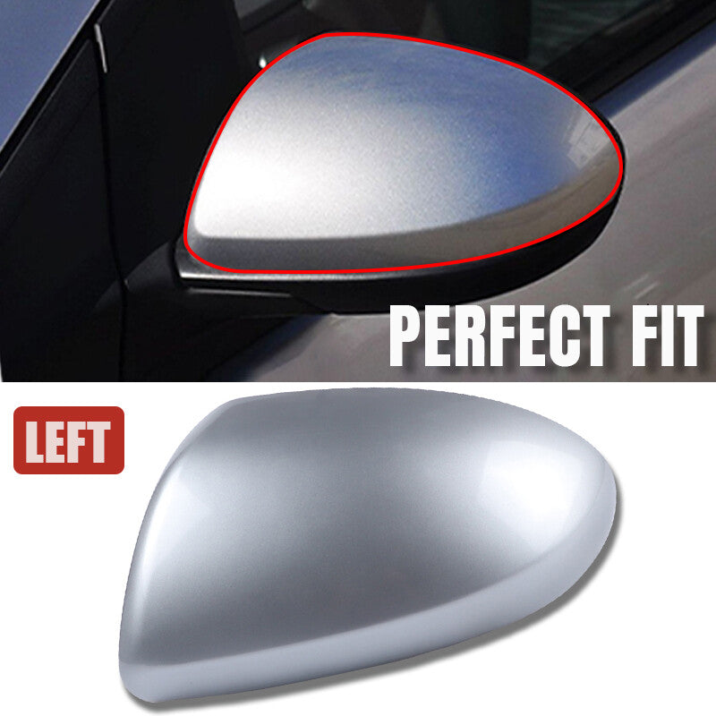 Left Driver Side Rearview Mirror Cover Cap Sliver For 2009-2013 for Mazda 2 / 3 New
