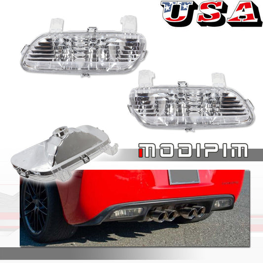 Transparent Rear Side Reversing Light Housing Kit for 2005-2013 for Chevrolet for Corvette C6