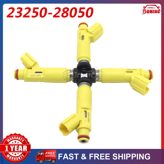 Fits for Toyota RAV4 2.0L L4 2001-2003 New Fuel Injectors 23250-28050
