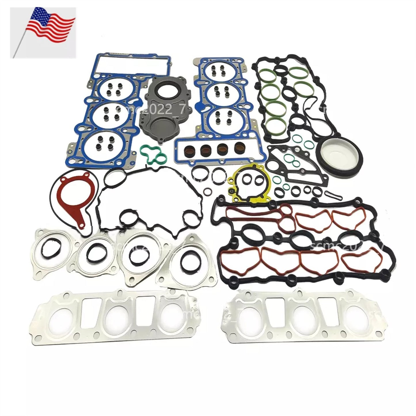 3.0T Engine Repair Reconstruction Gasket Kit for AUDI A6 A7 for A8 Quattro CRECCREH