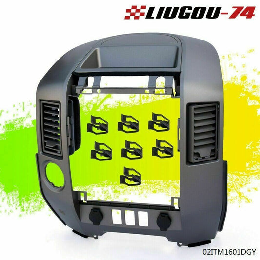 Center Dash / Radio AC bezel with speaker for 2004-2006 for Nissan Titan/Armada