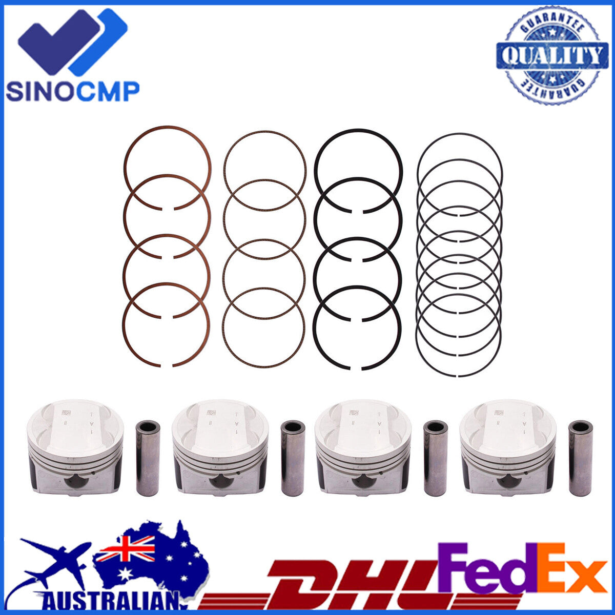 G4KD Piston Rings Set for 10-13 for Hyundai for Tucson for Kia Forte Forte Koup Forte 5 2.0L