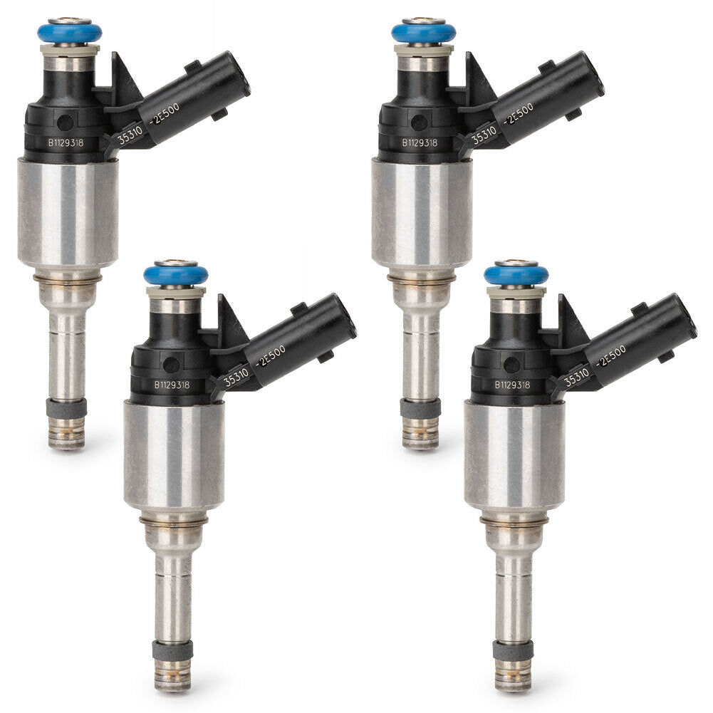 4-pack of fuel injectors 35310-2E500 for HYUNDAI for Kia 2.0 Turbo (2014-17)
