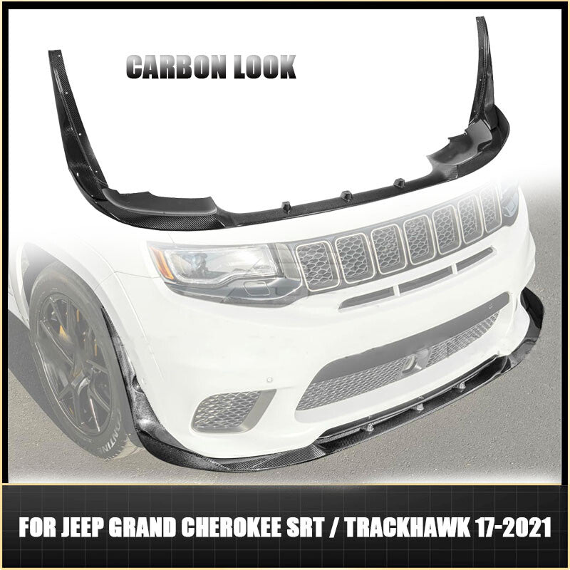 Front Bumper Lip W/ Winglet for Jeep Grand Cherokee SRT / Trackhawk 2017-2021