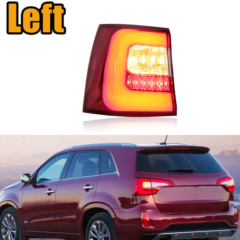 Left LED Tail Light Rear Brake Light Stop Lamp for Kia Sorento 2013 2014 2015