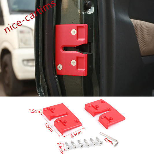 for Suzuki for Jimny 2007-17 Car Door Limiting Block Panel Cover Accessories ABS Red