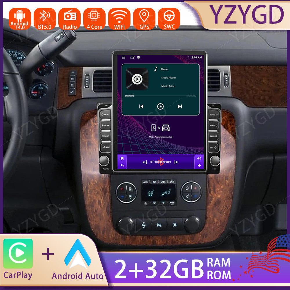 9.7 Car Radio CarPlay for Chevrolet Express Pasajeros 2007-2014 GPS Navi Screen